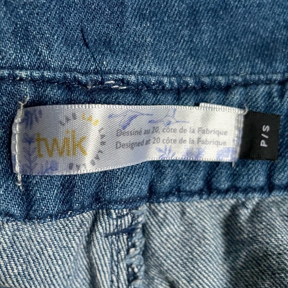 100% cotton high waisted jean shorts - Picture 5 of 5